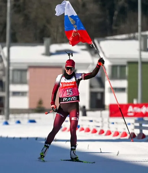 Спортсменка из&nbsp;Смоленска выиграла на&nbsp;Кубке по&nbsp;биатлону в&nbsp;Белоруссии