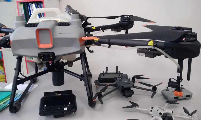 Ученики агротехкласса в&nbsp;Новгородской области узнали о&nbsp;роли дронов в&nbsp;АПК