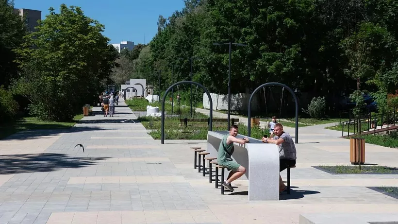 В&nbsp;Протвине Московской области открыли бульвар