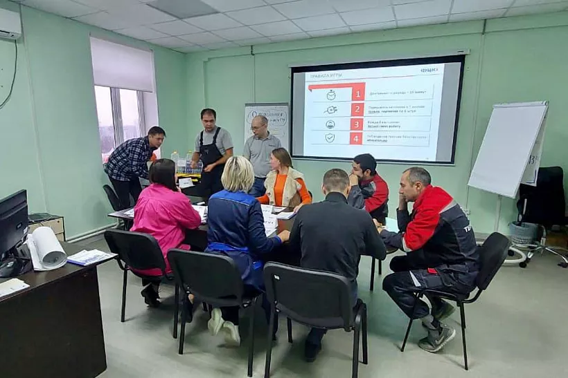 Для&nbsp;работников башкирского завода по&nbsp;производству дымоходов прошло обучение