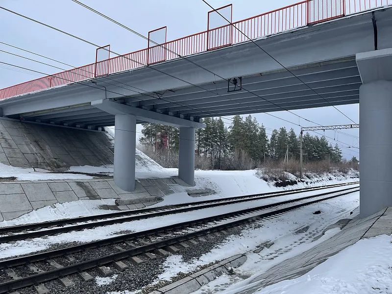 В&nbsp;поселке Новоспасское Ульяновской области отремонтировали путепровод