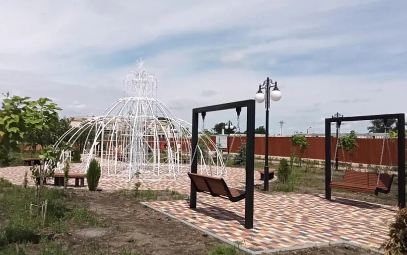 Новая благоустроенная территория появилась в&nbsp;селе Арзгир на&nbsp;Ставрополье
