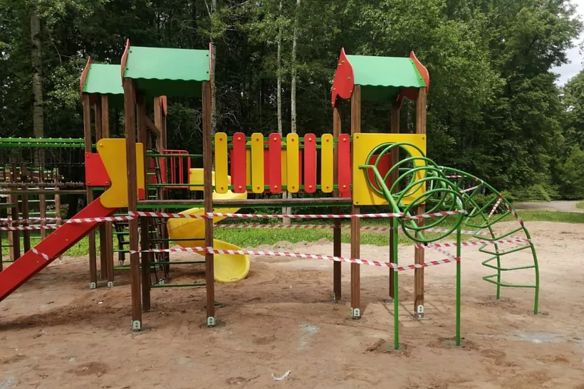 В&nbsp;Холмском парке в&nbsp;Новгородской области откроют детскую площадку