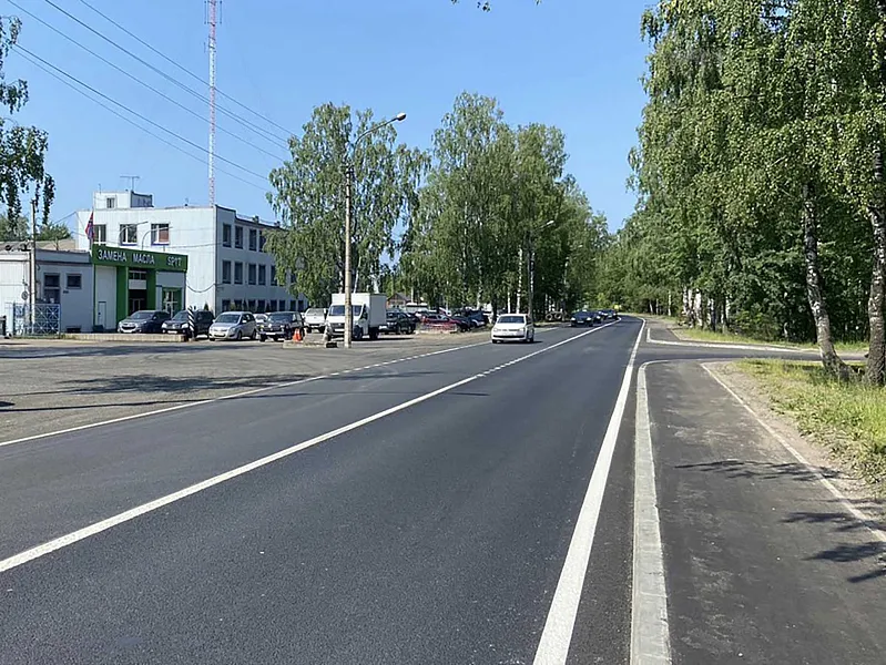 В&nbsp;Санкт-Петербурге отремонтировали Песочное шоссе
