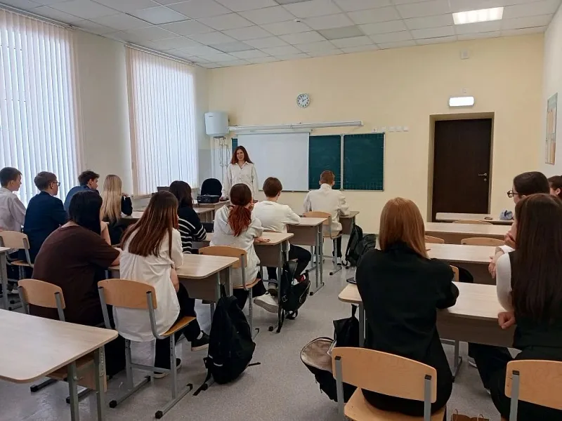Школьники Переволоцкого района Оренбуржья встретились с&nbsp;предпринимателями