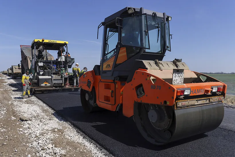 На&nbsp;участке дороги Северный обход Калининграда&nbsp;&mdash; Заозерье стартовал ремонт