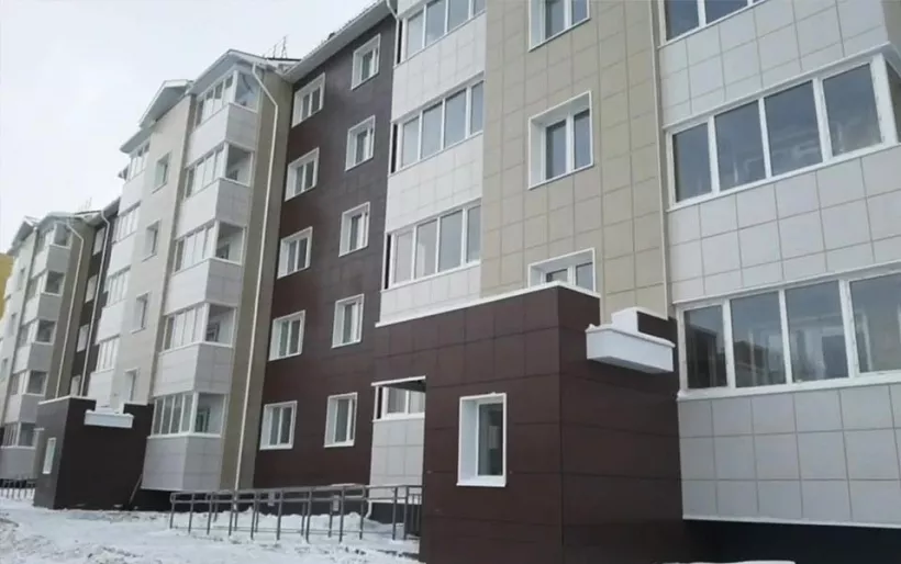 Шестиэтажный дом построен на&nbsp;Сахалине для&nbsp;переселенцев из&nbsp;аварийного жилья