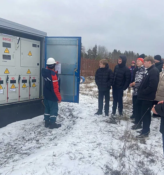 В&nbsp;Тюменской области школьники узнали о&nbsp;работе энергетической компании