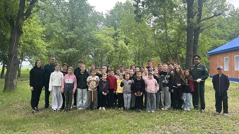 Сотрудники лесничества провели занятие в&nbsp;лагере &laquo;Дубки&raquo; в&nbsp;Татарстане