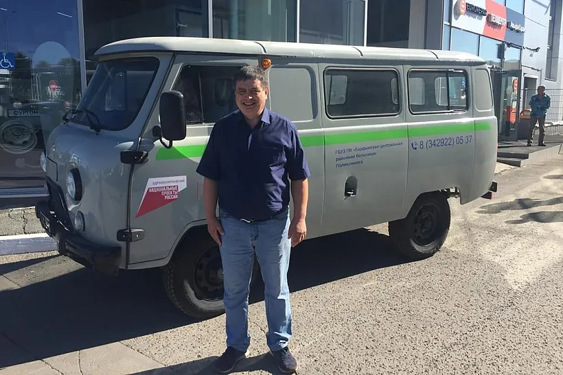 Центральная больница Бардымского района Прикамья пополнила автопарк