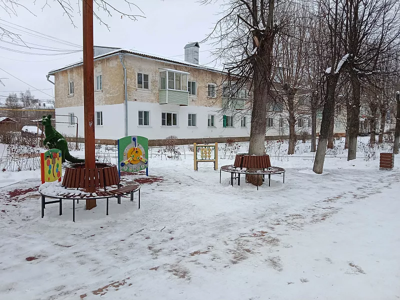 В&nbsp;поселке Ставрово Владимирской области благоустроили сквер