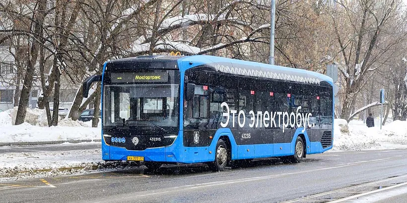 В&nbsp;Москве на&nbsp;маршрут № 634к вышли 2&nbsp;современных электробуса