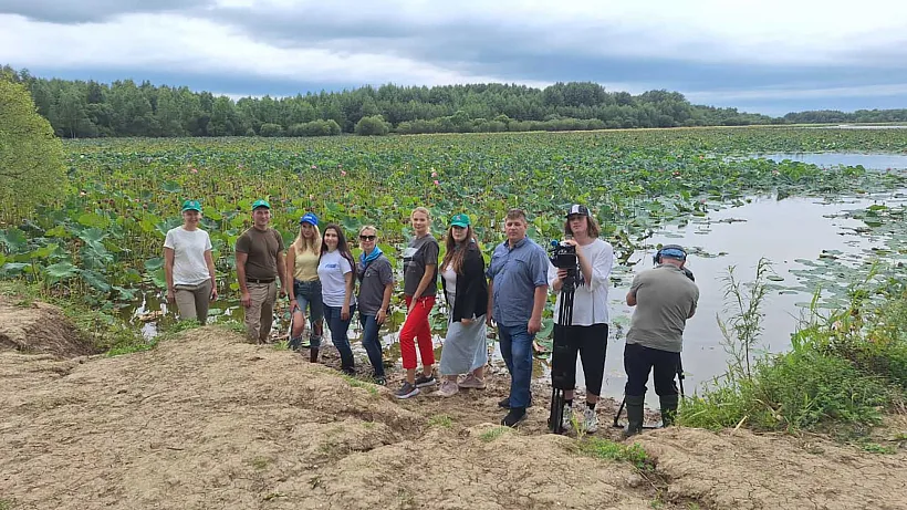 На&nbsp;озере Лотосов в&nbsp;Галкине Хабаровского края прошла акция &laquo;Вода России&raquo;