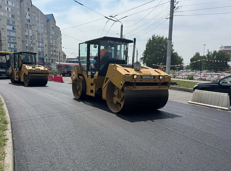 В&nbsp;Барнауле начался ремонт двух участков дорог