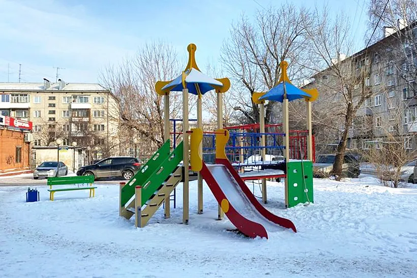 В&nbsp;Октябрьском районе Красноярска благоустроят четыре дворовые территории