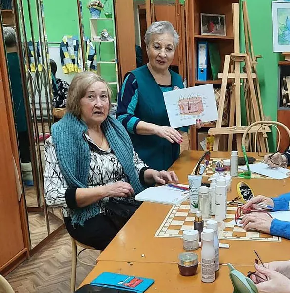 В&nbsp;Тюменской области пенсионерки изучили нюансы ухода за&nbsp;кожей