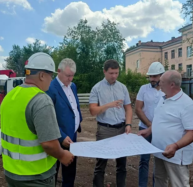 В&nbsp;Новокуйбышевске Самарской области началось строительство нового медцентра