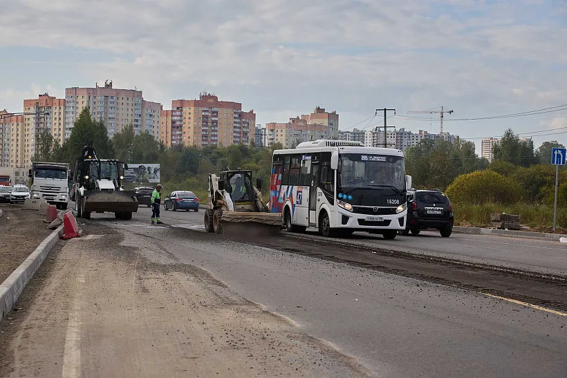 До&nbsp;конца октября в&nbsp;Ленобласти обновят дорогу Санкт-Петербург&nbsp;&mdash; Матокса