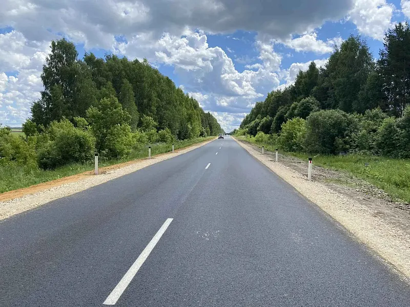 В&nbsp;Нижегородской области досрочно обновили дорогу Первомайск&nbsp;&mdash; Сатис