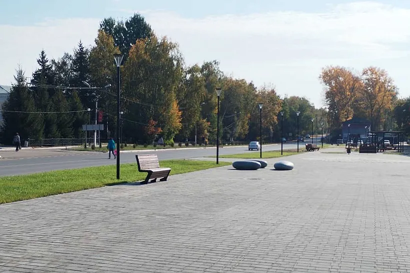В&nbsp;мордовском селе Кемля завершили благоустройство Советской площади