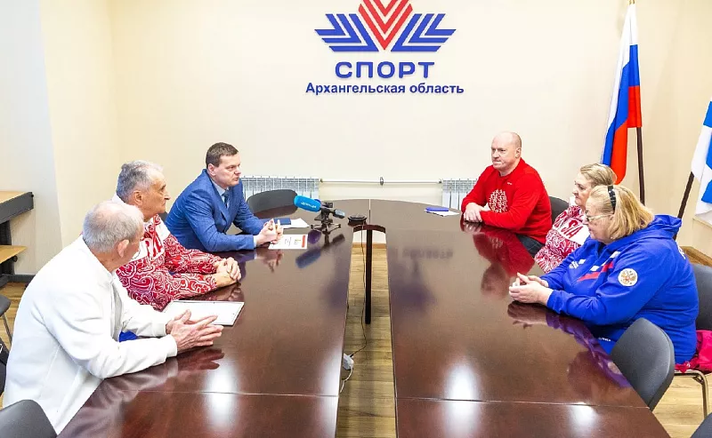 Школьники Поморья встретились с&nbsp;легендарными олимпийцами