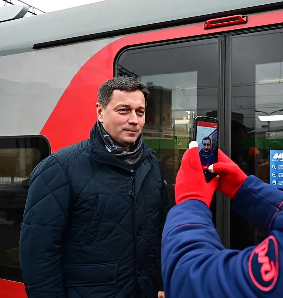 Сервис посадки в&nbsp;поезд по&nbsp;биометрии заработает в&nbsp;первом квартале 2026&nbsp;года