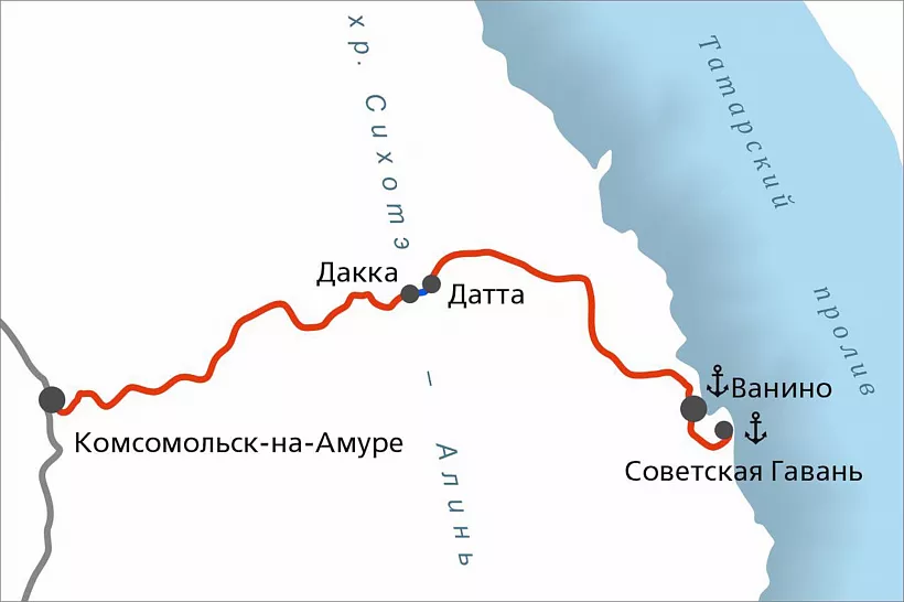 В&nbsp;Хабаровском крае открылось движение поездов на&nbsp;перегоне Дакка&nbsp;&mdash; Датта