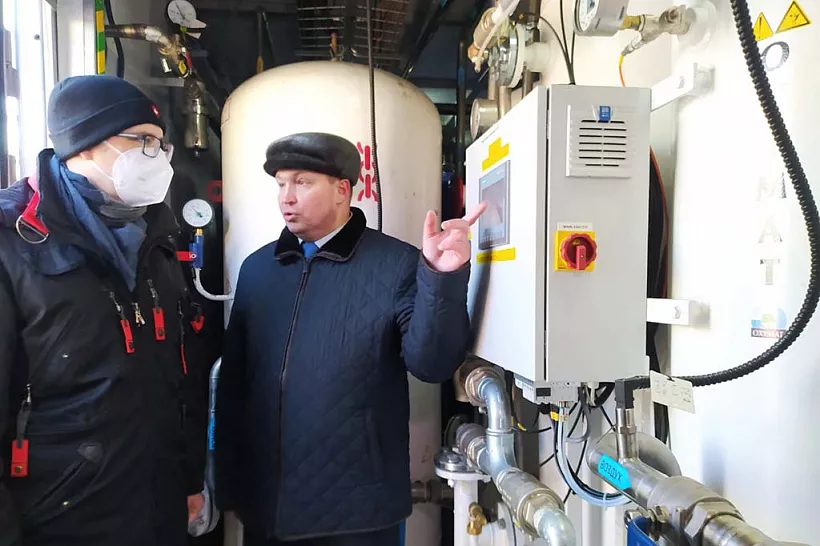 В&nbsp;Минусинской больнице Красноярского края заработала кислородная станция