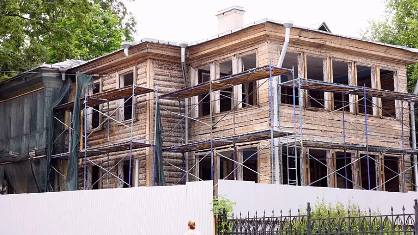 В&nbsp;Пушкине в&nbsp;Санкт-Петербурге началась реставрация дома Вуича