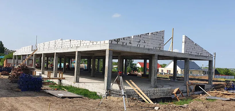В&nbsp;станице Фастовецкой на&nbsp;Кубани возводят новый детский сад