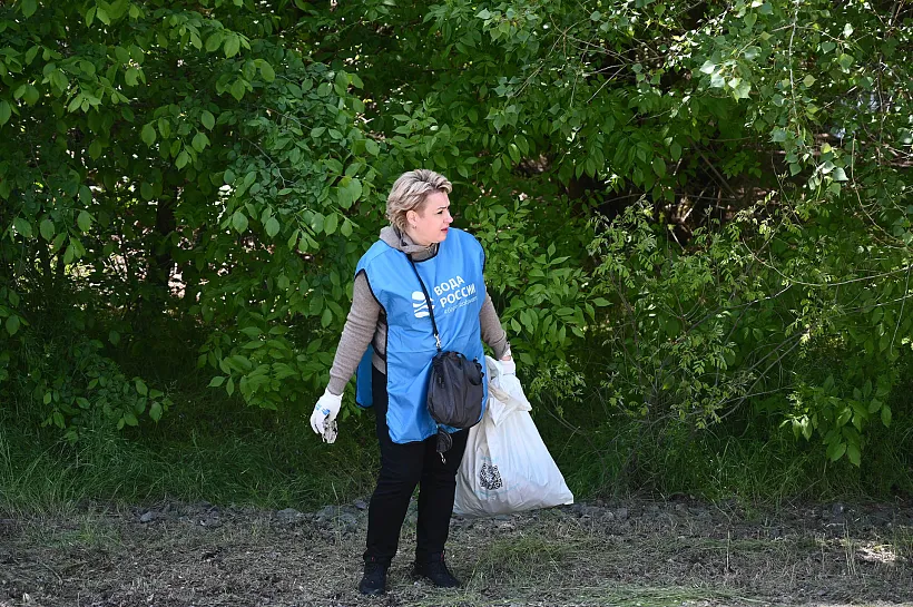На&nbsp;берегу реки Ижоры в&nbsp;Санкт-Петербурге прошла экологическая акция