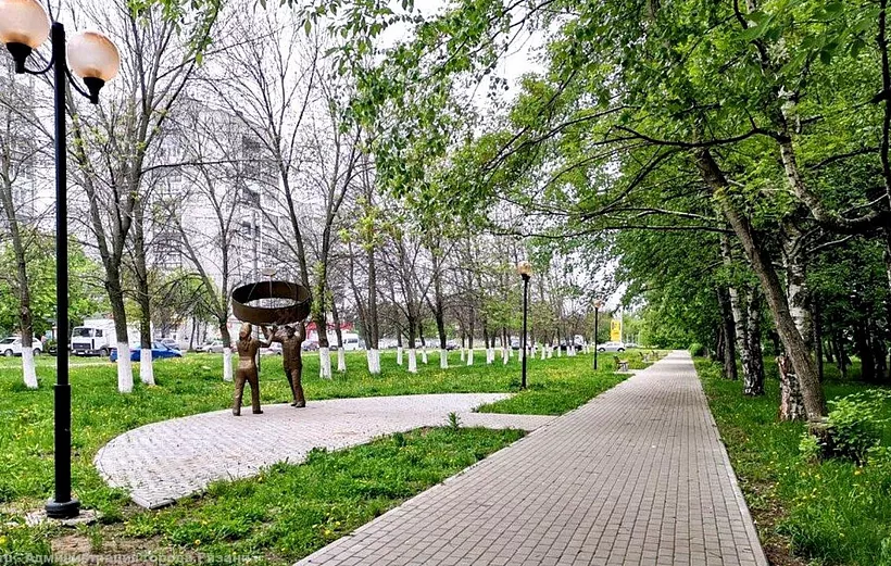 В&nbsp;Рязани благоустроят сквер имени маршала Бирюзова