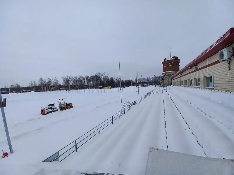 В&nbsp;Кунгуре Пермского края продолжается реконструкция стадиона &laquo;Труд&raquo;