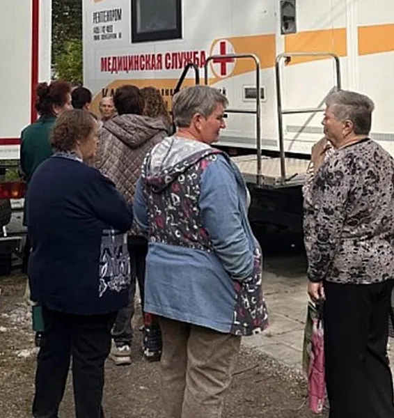 В&nbsp;Тульской области бригада медиков обследовала жителей села Поповка