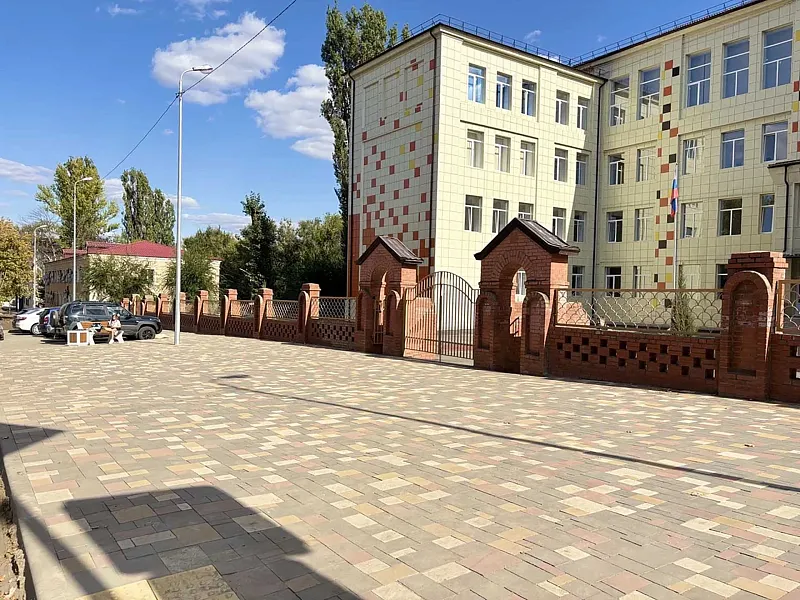 В&nbsp;центре города Котово Волгоградской области обновили пешеходную зону