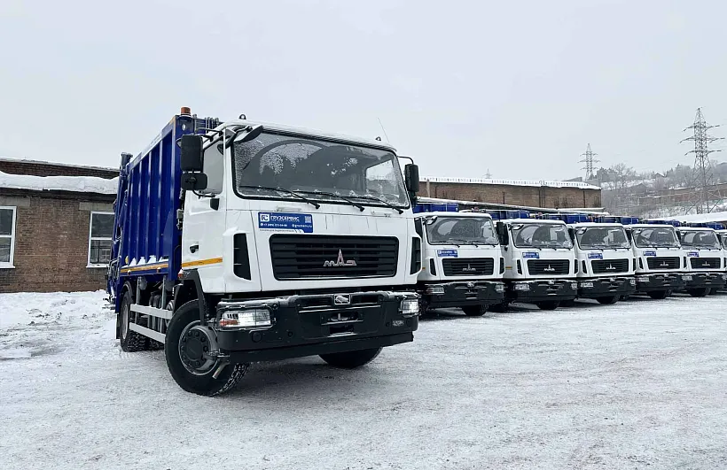 На&nbsp;дороги в&nbsp;Красноярске выйдут 20&nbsp;новых мусоровозов