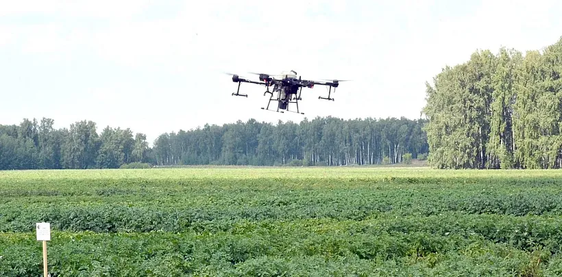 В&nbsp;Челябинской области расширят площадь обработки полей агродронами