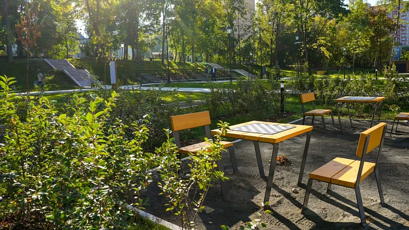 В&nbsp;подмосковной Коломне открыли новый сквер у&nbsp;кинотеатра &laquo;Горизонт&raquo;