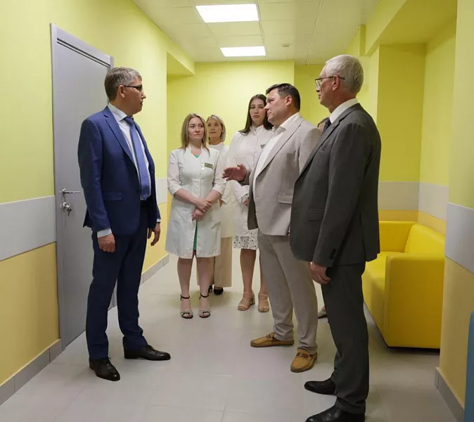 В&nbsp;Туле до&nbsp;конца июля откроют обновленную детскую поликлинику