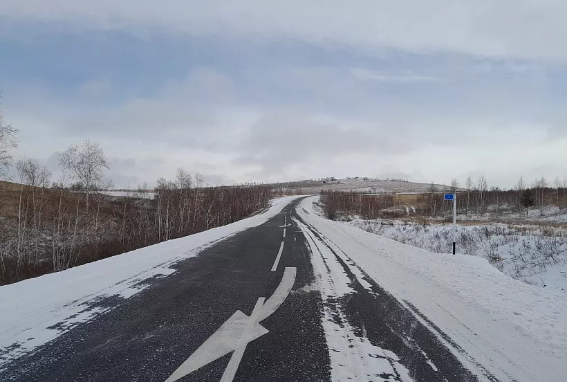 В&nbsp;Забайкалье отремонтировали дорогу к&nbsp;поселку Ясногорск