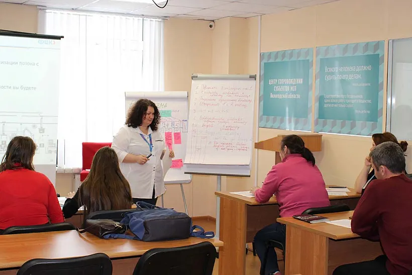 Сотрудники вологодского завода проходят обучение бережливым технологиям