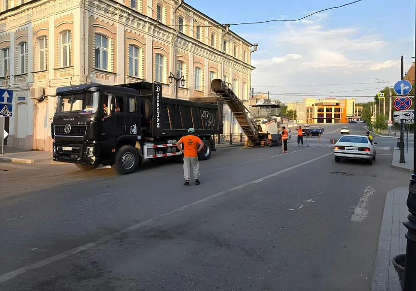 В&nbsp;Астрахани отремонтируют дорогу на&nbsp;улице Никольской