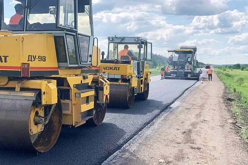 В&nbsp;Красноярском крае приступили к&nbsp;ремонту двух участков дорог