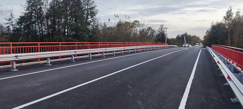 В&nbsp;Скопинском районе Рязанской области обновили мост через ручей