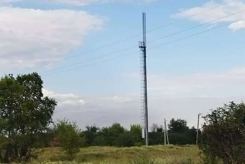 Село Нижнее Чуево в&nbsp;Тамбовской области обеспечили сотовой связью