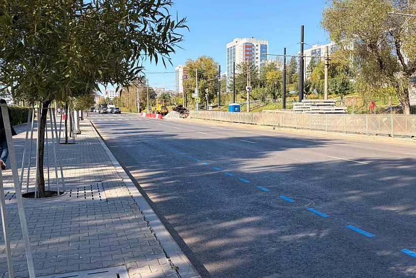 В&nbsp;Перми отремонтировали участок дороги по&nbsp;улице Петропавловской