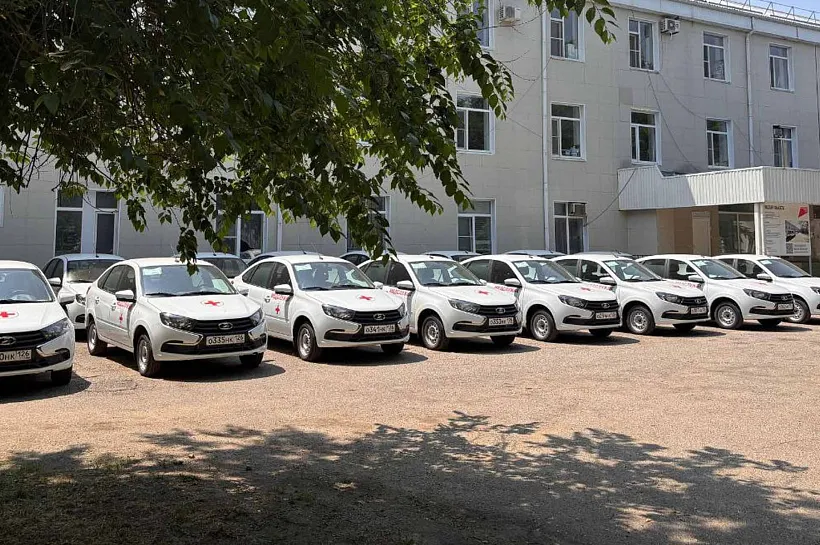 В&nbsp;Левокумскую районную больницу Ставрополья поступило более 20&nbsp;автомобилей