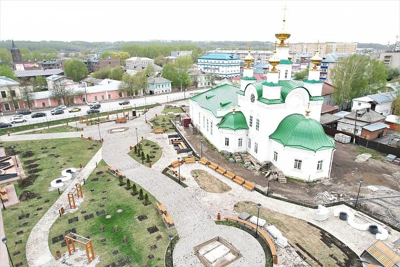 В&nbsp;Кунгурском округе Прикамья благоустроили три общественных пространства