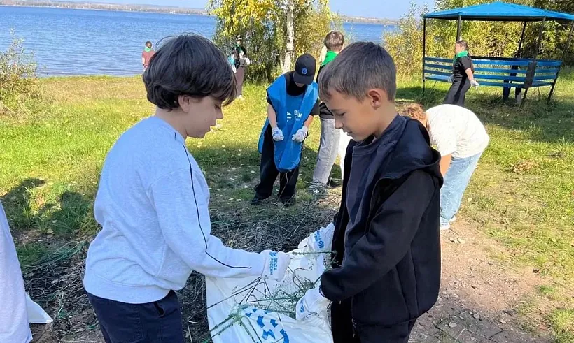 В&nbsp;Башкирии школьники из&nbsp;Туймазов благоустроили природный парк