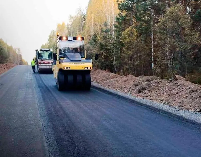 Завершается ремонт участка дороги Омск&nbsp;&mdash; Муромцево&nbsp;&mdash; Седельниково